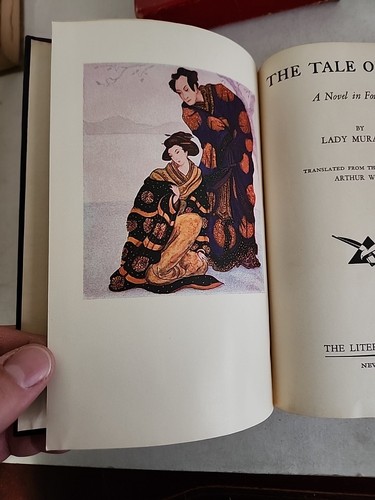THE TALE OF GENJI Antique Hard Cover Book By Lady Murasaki Literary Guild, 1935 - Picture 17 of 20