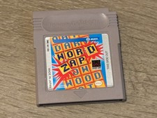 Word Zap Nintendo Game Boy Cleaned & Tested Authentic