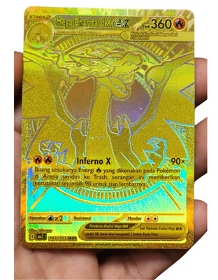 Pokemon TCG Indonesia 2025 Charizard x ex MA2 MUR 143/103 Kobaran Biru Indonesia