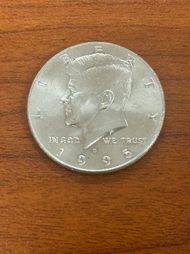 1995-D Kennedy Half Dollar — photo from the most recent tracked eBay sale