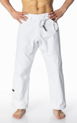Dax Sports Judo competition trousers, mosquito, white, size 140-200, regular and slim fit