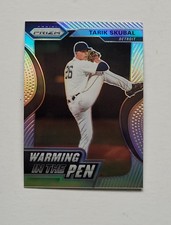 2020 Panini Prizm Warming In The Pen #WIP-8 Tarik Skubal Silver Prizm
