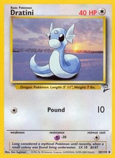 Pokemon Dratini (38/131) Base Set 2 LP