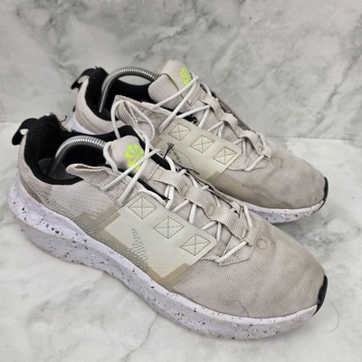 Nike Crater Impact Sneaker UK 10 EU 45 Beige Creme Nachhaltig Sneaker Schuhe