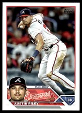 Austin Riley 2023 Topps #660 Atlanta Braves FREE SHIPPING AutographDen