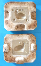 antike Marzipanform Tragantform - OSTERN - Küken aus dem Ei - schön erhalten