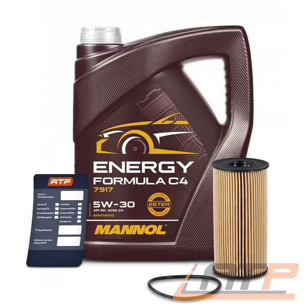 ÖLfilter + 5L 5W-30 FÜR Nissan Qashqai X-TRAIL Renault Espace Laguna Megane Dci-image