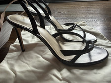 Alexandre Birman Black Strappy Open Toe Ankle...
