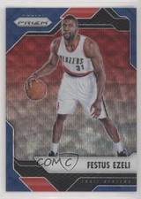 2016-17 Panini Prizm Blue Wave Prizm /99 Festus Ezeli #275 hv1