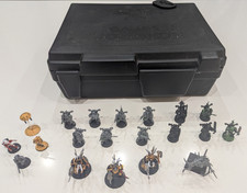 GW alte Chaos Space Marine Terminator Armee Warhammer 40K Restposten Konvolut + Koffer