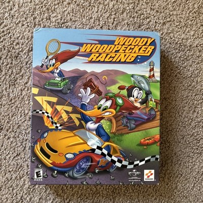 Woody Woodpecker Racing (PC, 2000) Big Box Brand New Sealed