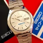 Seiko Sanyo Watch 1976 Automatic Rare Vintage 5 Actus Full Set 7019-8010 Mens