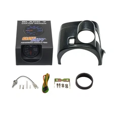 GlowShift Steering Column Pod w Trans Temp Gauge for 99-07 Ford Super Duty