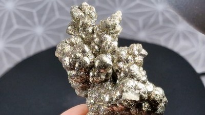 Pyrit Top   55mm VIDEO! Nove Sedlo   Böhmen   Mineralien Kristalle Gems