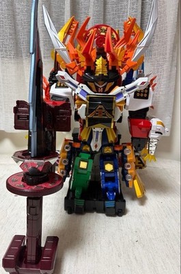 BANDAI Megazord Power Rangers Samurai Super Sentai Shinkenger Shinken DX Oh Haoh