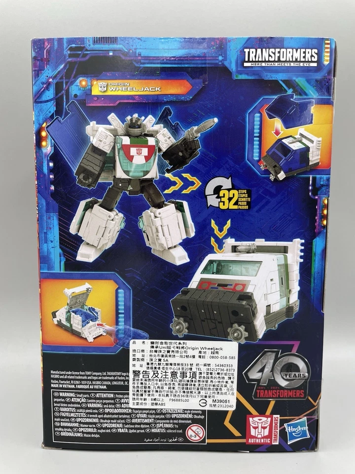 Hasbro Transformers Legacy United Voyager Origin Wheeljack NEW SEALED - Image 4 of 4