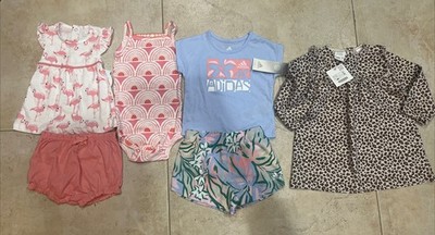 Lot Of NEW WITH TAGS Baby Girls Clothes Size 9-12 Months 12 Months 12-17 Months