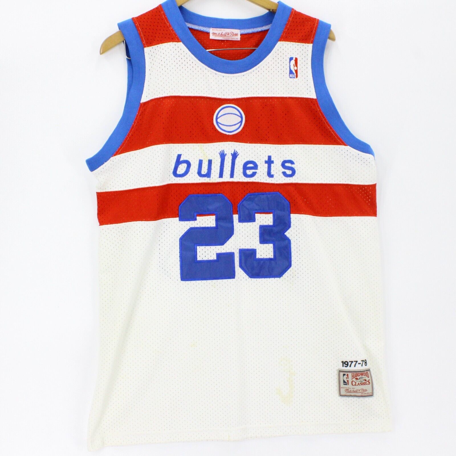 VINTAGE MICHAEL JORDAN WASHINGTON BULLETS REEBOK JERSEY - Primetime