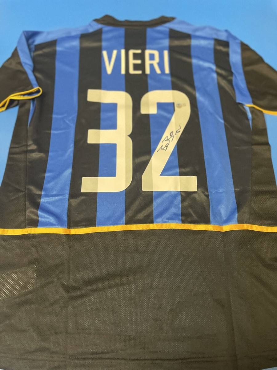 Christian Vieri Signed Inter Milan Jersey Beckett | eBay