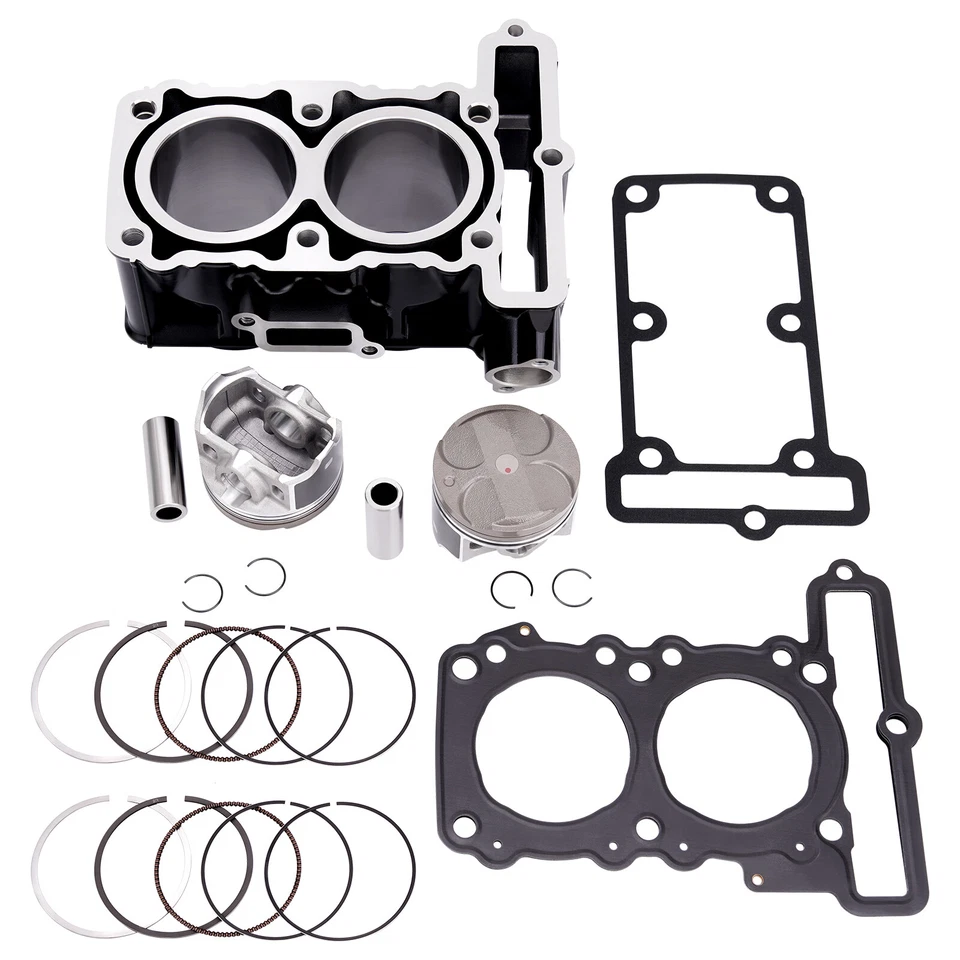 For 2013-2024 Kawasaki Ninja 250 250R EX250 Cylinder Piston Gaskets Rebuild Kit - Image 3 of 4