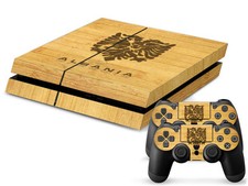 Sony PS4 PLAYSTATION 4 Skin Design Sticker Screen Protector Set - Albania 2