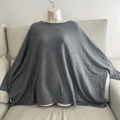 The Row Luxuries Cashmere Gray Sweater Size L-XL