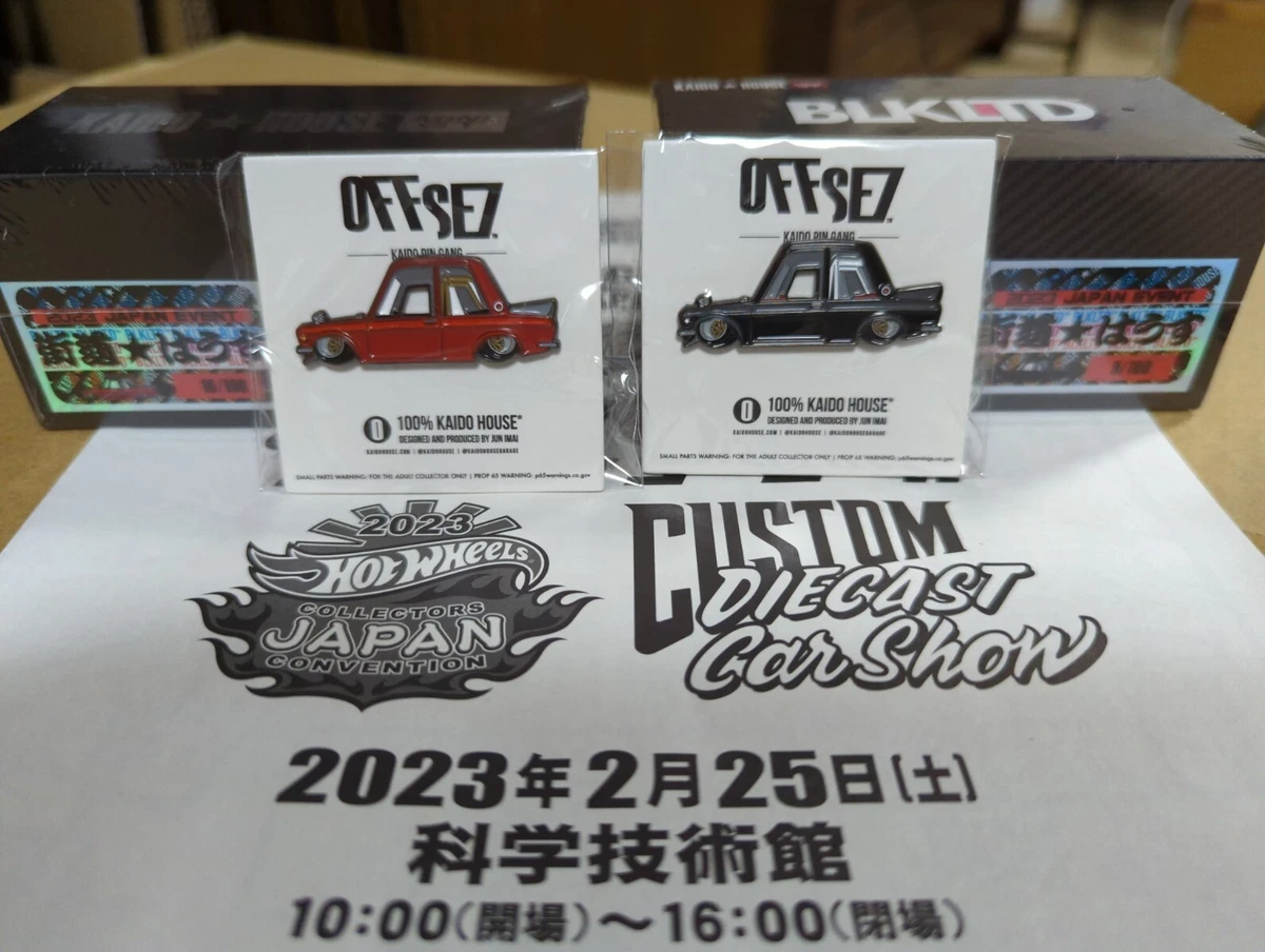 Hot Wheels Japan Convention 2023 Kaido House 100 Limited Black Red Complete New