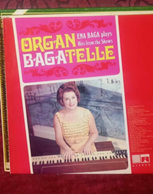 Ena Baga - Organ Bagatelle. Hits from The Shows (1968) Saga Stereo ERO 8043 vg+