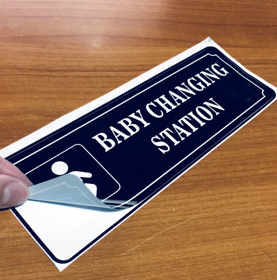Baby Changing Sticker (2 Pack) 9