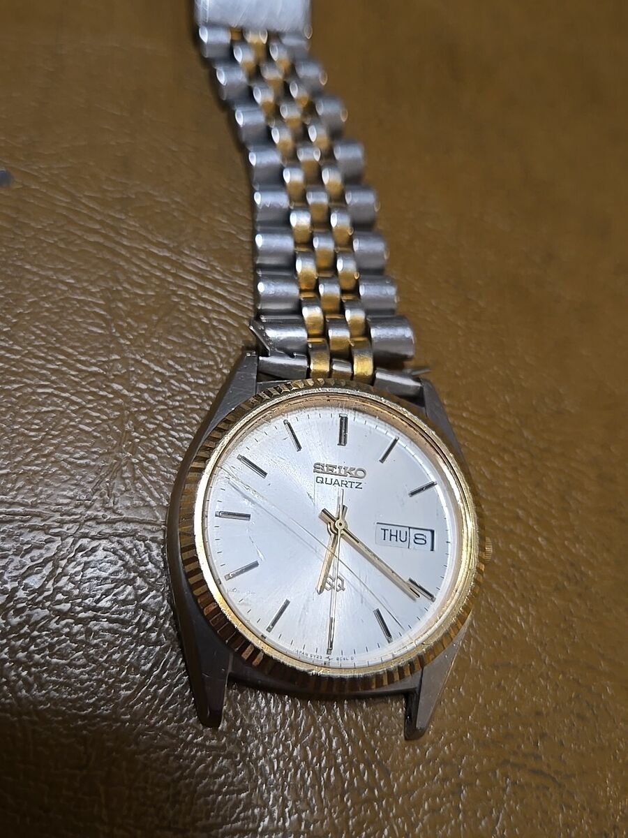 Seiko 5Y23-8A69 President Style Jubille Bracelet Fluted Seiko 5Y23-8A69 President Style Jubille Bracelet Fluted