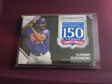 2019 Topps Update 150th Anniversary  Patch #AMPVGU Vladimir Guerrero HOF 