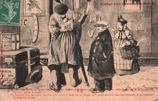 POSTCARD - MORVAN - SAONE-ET-LOIRE - 71 - VOYAGE D'UN PARISIEN AU MORVAN