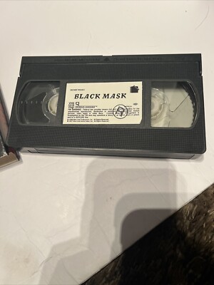 BLACK MASK VHS VIDEO MOVIE, JET LI, SEAN LAU, FRANCOISE YIP, KAREN