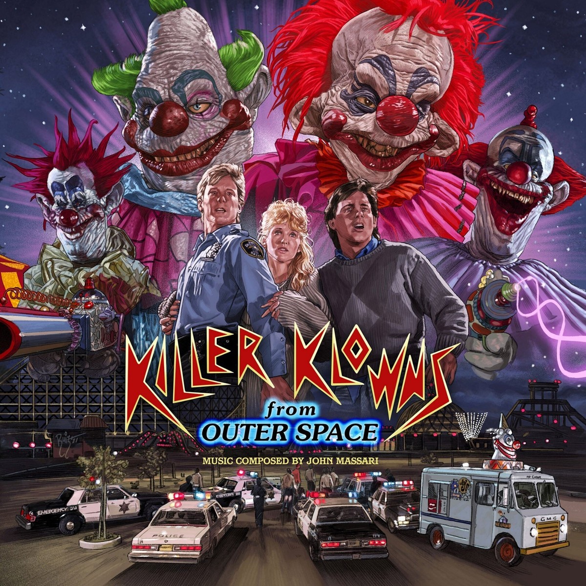 Killer Klowns From Outer Space Soundtrack 180G Colored Vinyl