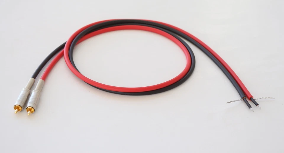 Technics Thorens Lenco Turntable RCA Cable Upgrade Replacement with Canare GS-6 - Image 2 of 4