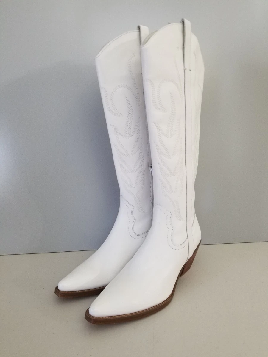 Coconuts By Matisse Cowboy Boots White Hotsell