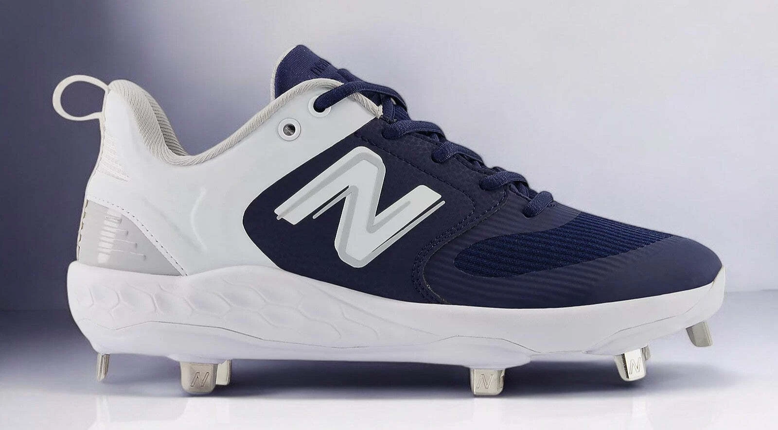 [SMVELON3] DONNA NEW BALANCE FRESH FOAM X VELO V3 METALLO 'BIANCO NAVY' (SENZA COPERCHIO)