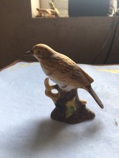 Porcelain Bird Figurine - Mistle Thrush