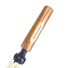 Marimekko Kivet Beige Sport Stick Umbrella Walnut Handle