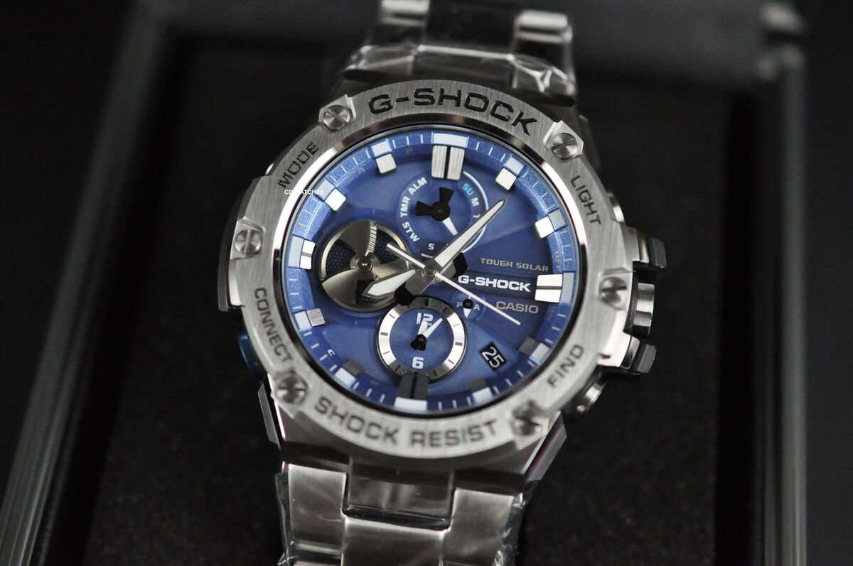 Casio G-Shock G-STEEL GST-B100D-2A Bluetooth iOS Android Men Casio G-Shock G-STEEL GST-B100D-2A Bluetooth iOS Android Men