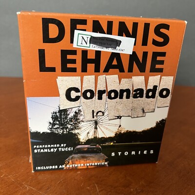 Dennis Lehane Audio Book CD Set Coronado Collection of Five Short Stories Tucci