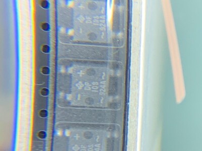 LOT OF (100) DF10S GENERAL SEMI Rectifier Bridge Diode Single 1KV 1A 4-Pin