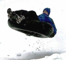 New HD 40" Rubber Snow Tube Winter Sledding Tubing 7.50-20 281900