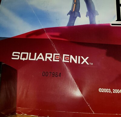 Final Fantasy X-2 PlayStation 2 Old Vintage Promo Store Official