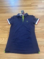 Tredstep Women's Performance Polo Size XS Short Sleeve Navy