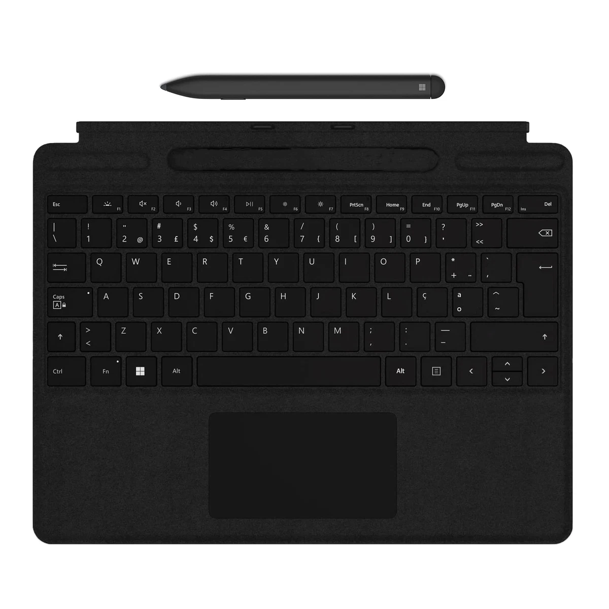 iCarer - Microsoft Surface Pro 7 Hoes - Luxe Book Cover Echt Leer Bruin