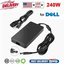 AC Adapter for Dell Precision Alienware 15 17 R3 R4 R5 Laptop Charger 240W 19.5V