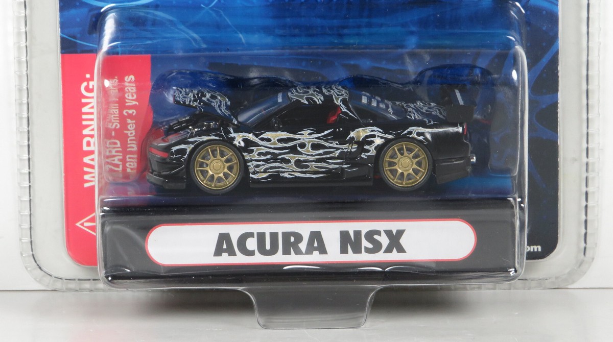 Import Tuners Acura NSX Release A-06 Street Car Black Diecast 1:64
