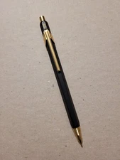 Caran d'Ache Fix Pencil 0.5mm Extremely Rare Discontinued Black & Gold EUC