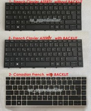 New for HP Probook 430 G5 440 G5 445 G5 ZHAN 66 Pro G1 Keyboard Canadian French